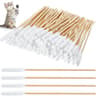 Professional Bamboo Pet Ear Cleaning Swabs For Cats  Dogs 8