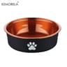 NonSlip Stainless Steel Dog Feeding Bowl Set For Small Medium  Large Dogs 6