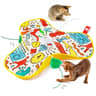 Interactive Hide  Seek Cat Toy With Motion Activated Feather Mouse 7
