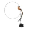 Interactive Suction Cup Feather Cat Toy With Bell  Replaceable Teaser Head 6