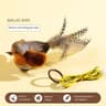 Realistic Chirping Bird Cat Toy With Catnip  Interactive Sound 8