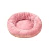 Calming Donut Pet Bed For Dogs  Cats Soft Washable Round Cushion Bed 7