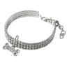 Luxury Rhinestone Dog Collar With Engraved Name Tag  Adjustable Crystal Puppy Collar For Small Dogs 8