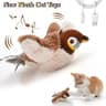Interactive Bird Cat Toy With Sound  Catnip  Wall Hanging Chasing Toy For Indoor Cats 16