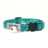 SparkleSafe Personalized Glitter Cat Collar With Custom Engraved ID Tag  Breakaway Buckle 12