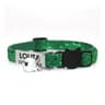 SparkleSafe Personalized Glitter Cat Collar With Custom Engraved ID Tag  Breakaway Buckle 14