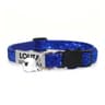 SparkleSafe Personalized Glitter Cat Collar With Custom Engraved ID Tag  Breakaway Buckle 16