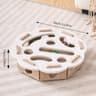 Interactive Cat Puzzle Toy Box  Felt Ball Hunting Game For Indoor Exercise And Mental Stimulation 6