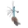 Dragonfly Feather Cat Teaser Wand Toy 11