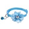 Floral Bow Pet Collar With Bell For Cats And Small Dogs 9