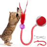 Smart Rolling Cat Ball With Speedy Tail  USB Rechargeable Interactive Cat Toy 6
