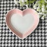 HeartShaped Elevated Ceramic Cat Bowl With Wide AntiWhisker  AntiVomiting Design 6