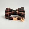 LuxePearl Personalized Tweed Cat Collar With Detachable Bell  Pearl Charm 8
