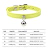 RainbowPaws Adjustable Safety Cat Collar With Bell For Kittens  Small Pets 9