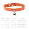 RainbowPaws Adjustable Safety Cat Collar With Bell For Kittens  Small Pets 11