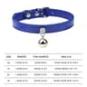 RainbowPaws Adjustable Safety Cat Collar With Bell For Kittens  Small Pets 5