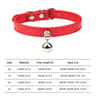 RainbowPaws Adjustable Safety Cat Collar With Bell For Kittens  Small Pets 8