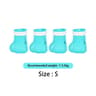 Adjustable Silicone Cat Paw Protector Boots For Bathing  Grooming 8