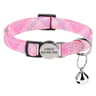 Personalized Adjustable Cat Collar With Engraved ID Nameplate  Safety Bell 24
