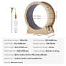 ActivePaws Wooden Cat Exercise Wheel Indoor Cat Treadmill With Detachable Carpet  Cat Teaser 7