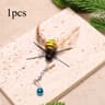 BuzzHunter Feather Insect Cat Toy Refills  Mantis  Bee Replacement Teaser Attachments 2Pack 7