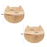 SkyTrail WallMounted Cat Climbing Shelf Set  Sisal Scratching Steps  Elevated Cat Playground 10