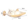 SkyTrail WallMounted Cat Climbing Shelf Set  Sisal Scratching Steps  Elevated Cat Playground 19