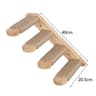 Wall Mounted Cat Climbing Shelf Set With Scratching Post Cat Bed Hideaway House And Activity Steps 7