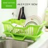 MultiTier Dish Drying Rack With Drain Board  Dish Drying Rack For Plates Bowls Utensils  Kitchen Or 7