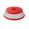 Folding Silicone Microwave Splatter Cover With Hook 7