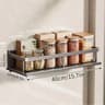 NoDrill Aluminum Kitchen Spice Rack 7