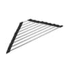 Triangle Roll Up Dish Drying Rack For Sink Corner 7