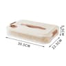 Transparent Stackable Dumpling Storage Box For Freezer  Refrigerator 6