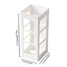 WallMounted Curling Iron  Hair Tool Organizer With Makeup Storage Compartment 6