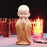 Cute Little Monk Figurine 9