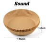 Round Air Fryer Paper Liners 8
