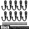 30 Set Wall Mounted Alloy Hooks 6