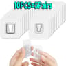 Clear Adhesive Wall Hooks For Kitchen And Bathroom 7