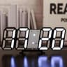 3D LED Digital Wall Clock With Adjustable Brightness Night Mode 11