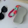 Soft Silicone Glasses Case With Zipper And Lanyard 9