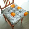 Soft Breathable Square Chair Cushion Modern Solid Color Seat Pad For Home Office Dining 9