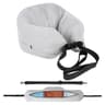 Packable Travel Neck Pillow With Hidden Storage Refillable U Shaped Airplane And Car Pillow 9
