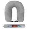 Packable Travel Neck Pillow With Hidden Storage Refillable U Shaped Airplane And Car Pillow 11