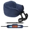 Packable Travel Neck Pillow With Hidden Storage Refillable U Shaped Airplane And Car Pillow 8