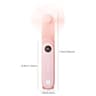 USB Rechargeable Folding Handheld Fan With Light For Outdoor Travel 6