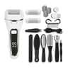 Professional Electric Callus Remover Rechargeable Foot File With 3 Roller Heads 7