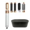 5 In 1 Ionic Hair Dryer Brush Hot Air Styler With Straightening Curling And Volumizing Attachments 10