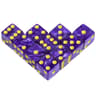 16mm Marble Style D6 Dice Set For Board Games And Math Activities 10