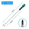 12 Inch Magnetic Long Reach Screwdriver With Rubber Grip Handle Phillips  Slotted Repair Tool 6