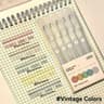 Dual Tip Pastel Highlighter Pens Set With Window Tip For Journals Notes And Study Supplies 10